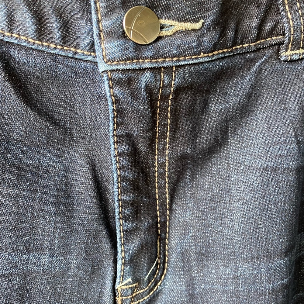 Skinny Size 16 short, dark denim jean, Lane Bryant